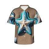 Photo Gallery gaxfjru seashells starfish on beach camicie hawaiane per uomo donna estate hawaiana manica corta casual vestibilità rilassata abbottonatura, nero , l Photo Gallery gaxfjru seashells starfish on beach camicie hawaiane per uomo donna estate hawaiana manica corta casual vestibilità rilassata abbottonatura, nero , l