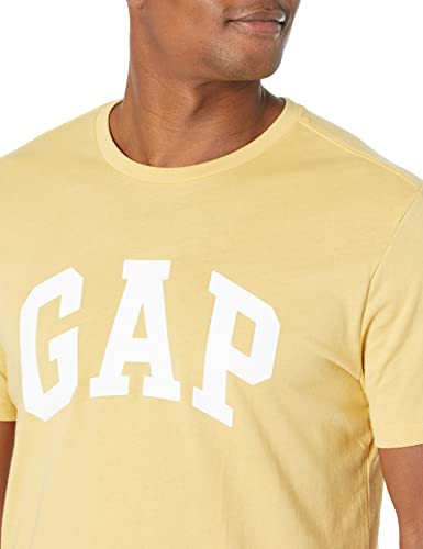 Gap Mens Classic Logo Tee T Shirt, French Almond, Large Us #TOP2