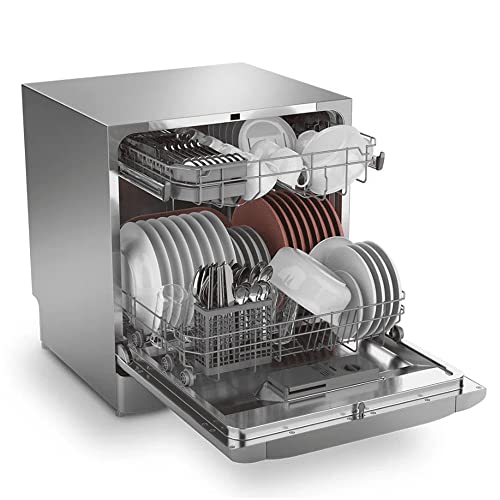 Lava-Louças Electrolux 8 Serviços Inox Compacta com Programa Eco (LE08S) - 220V