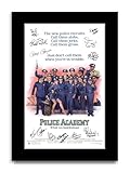 HWC Trading Police Academy Geschenke Geduckter Poster 
