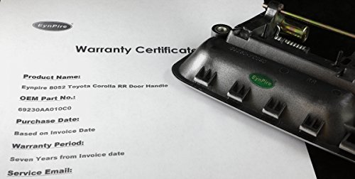 Eynpire 8050 Exterior Outside Outer Silver Replacement Front Right Passenger Side Door Handle For 97-01 Toyota Camry 97 98 99 00 01 #TOP1