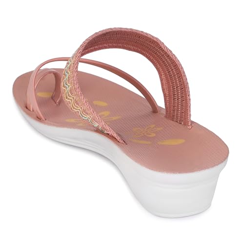 Image of Women Stylish & Comfortable Sandals | Lightweight Cushioned Footbed | Anti-Slip Sole, Casual Footwear