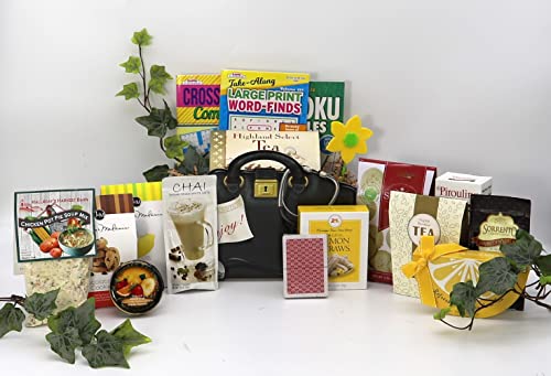 Gift Basket Village: The Village MD - Comforting Cookies, Soup, Snacks, and Relaxation Activities Set