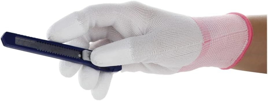 MISUMI ミスミ ポリエステル手袋 指先ポリウレタンコーティング Mサイズ 150双入り 【エコノミーシリーズ】