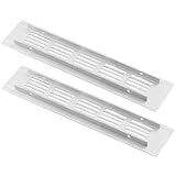 La grille de ventilation noire peut être utilisée for couvrir les ouvertures des murs ou du plafond et les ouvertures des conduits.