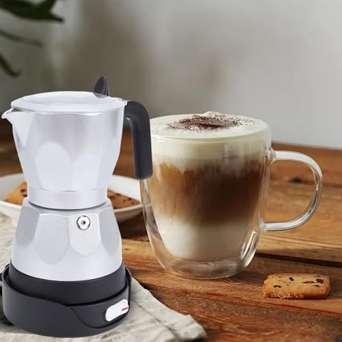Cafetera Turca Eléctrica Fockety, 3 Tazas, Acero Inoxidable miniatura 5