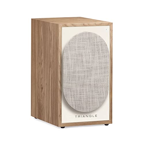 Triangle BR02 BT – Enceinte Bibliothèque Bluetooth BOREA Active – Chêne Clair - Les Beatles, Paul McCartney, John Lennon, RIngo Starr, George Harrison Triangle BR02 BT - Enceinte Bibliothèque Bluetooth BOREA Active - Chêne Clair – Image 4