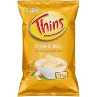 Thins Cheese and Onion Potato Chips 175 g