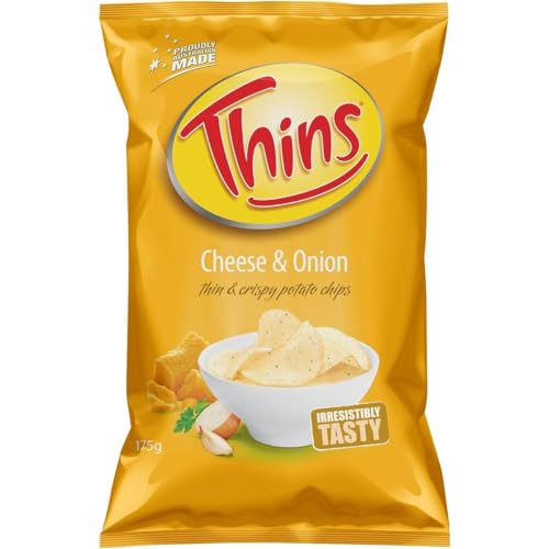 Thins Cheese and Onion Potato Chips 175 g