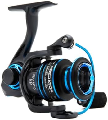 CLAM Predator Ice Fishing Reel – Heavy-Duty SF Drag, High-Capacity Spool & Oversized EVA Handle for Big Fish