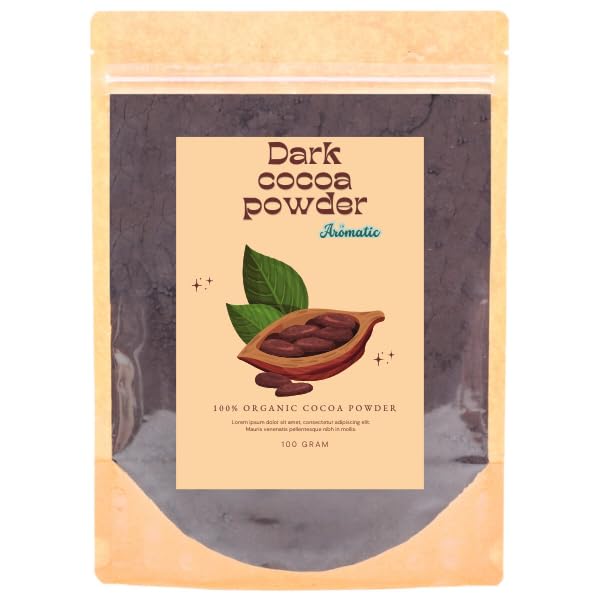 Image of Aromatic Premium Dark Cocoa Powder-100gm