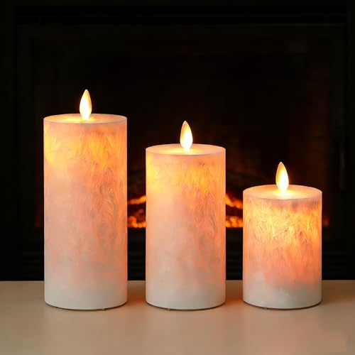 Bougie en verre RVB avec télécommande pour ambiance lumineuse