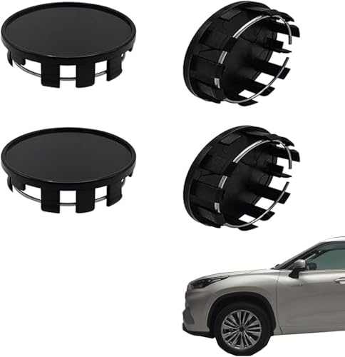 Car Wheel Hub Centre Caps, 4Pcs Universal Snap-in Rim Covers, Durable Snap-in Vehicle Rim Hub Caps, Car Wheel Centre Hub Caps Covers