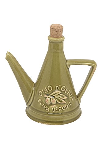 VIRGINIA CASA Conical - 45cl Cruet Verde Ceramic