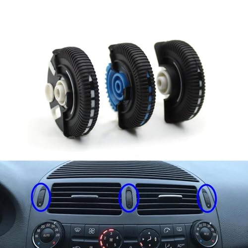 Salida de aire de ventilación W211: rodillo de aire acondicionado Benz E200 E300 E280 2