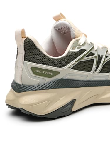 Image of Action | Athleo | NITRO-2205 | Men's | Lace-Up | Running | Shoes | Lightweight | Comfortable | Trendy | Breathable | Sports | Shoes