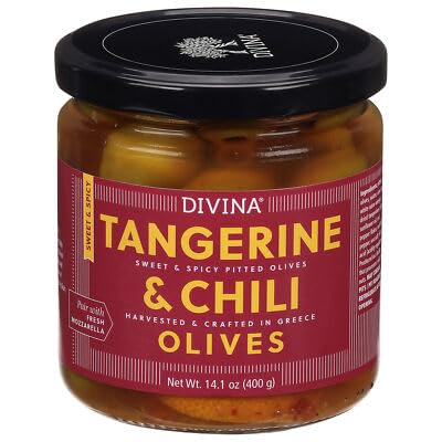 Divna Olives Tangerine & Chili 14.1 oz (Pack of 6)