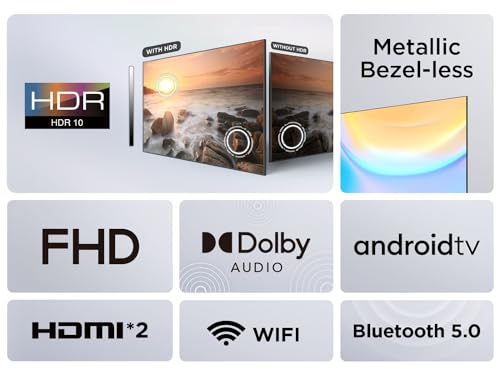 TCL 43L5A, 43 Zoll Fernseher, FHD, HDR smart TV unterstützt bei Android TV (Kindermodus, Dolby Audio, kompatibel mit Google Assistant) – Bild 4