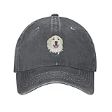 Grandes Pirineos- Marcas de tejónGorra de béisbol Gorra de Senderismo Sombrero de Pesca Sombrero Niño de Lujo Mujeres