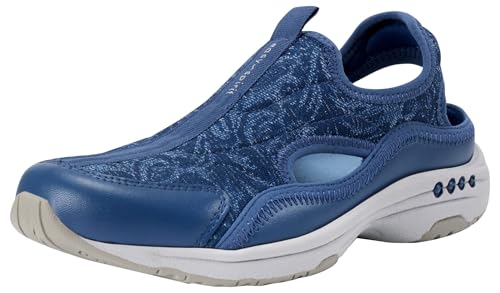 Easy Spirit Women's Trina 2 Slip On Sneaker, Navy Print 403, 7.5 WW by Easy Spirit - Used condition - US$22.94
