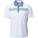 adidas Golf Mens adidas 3-stripes Textured Polo