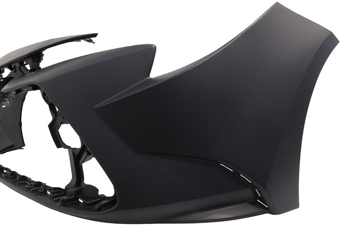 Primed Front Bumper Cover For 2020-2022 Toyota Corolla L/LE/XLE – Direct Fit, Black, Plastic