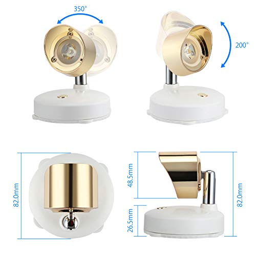 Wireless Spotlight, Battery Operated Accent Lights Art Lights for