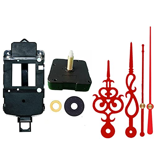 Image of TIK-TIK Pendulum Type Quartz Clock Moviment Mechanism 22 MM Ticking Motor DIY Kit (Maroon,Red 1)