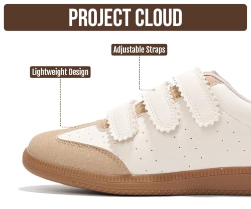 Image of Project Cloud Sneakers for Women - Stylish & Comfortable Women's Fashion Sneakers with Memory Foam and Leather Insole - Non Slip & Lightweight Womens Shoes - Fashion Shoes for Women (Ysabelle)