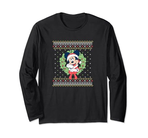 Haut de Noël Mickey Mouse Disney - Coton de qualité supérieure et coupe confort