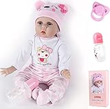 real doll ceo & founder realbotix ZIYIUI Reborn Babys hat bezaubernde große Augen, die Augen sind aus hochwertigem Acryl, extrem realistisch. Die Augen können nicht blinzeln und schließen. Das Haar ist von Hand verwurzeltes Mohair (Stoff aus echtem Haar der Angoraziege).