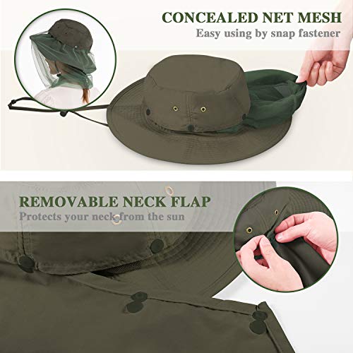 Palmyth Head Net Hat, Sun Hat Safari Hat