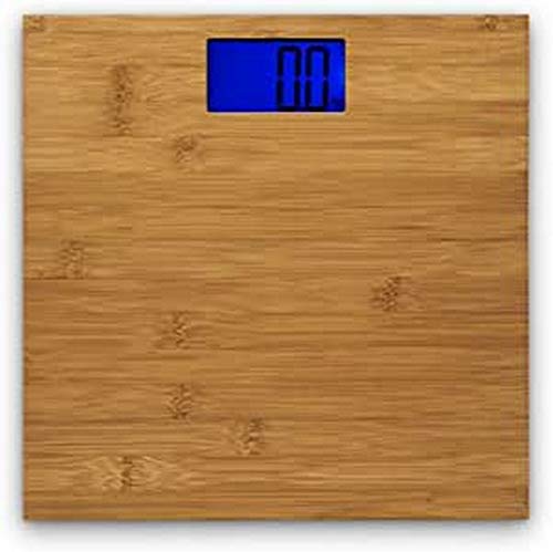 BERNAR - Bascula Baño Madera Bambu Bernar 150 Kg