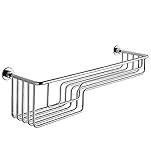 Gedy 5620 Wall Mount Shelf/Shower Basket, 2' L x 16.73' W, Chrome