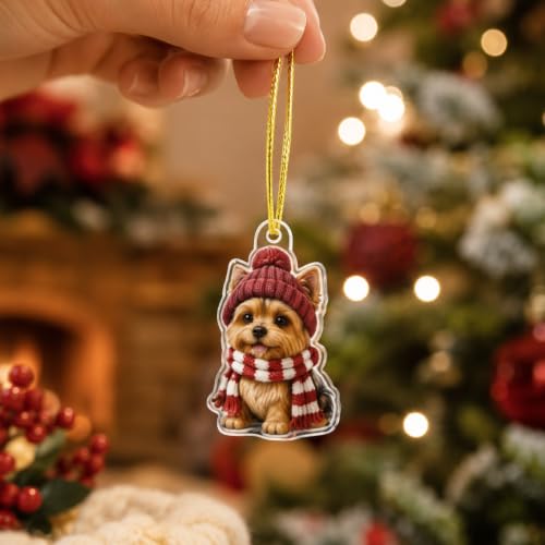 Yorkshire Terrier Advent Calendar 2026, 24-Day Dog Ornament Countdown - image 3