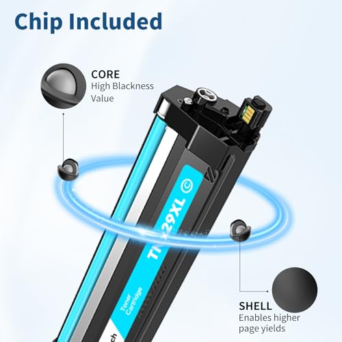 Image of TN229 / TN229XL High Yield Toner Cartridge Replacement for Brother TN229 /TN229XL /229 Toner Cartridge with MFC-L3720CDW MFC-L3780CDW HL-L3280CDW HL-L3220CDW HL-L3300CDW HL-L3295CDW Printer | 4-Pack