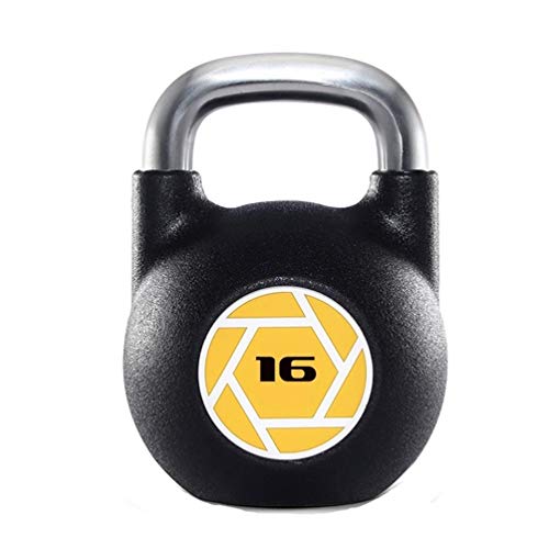 Kettlebells AGYH Pesas Rusas De Hierro Fundido, De 8Kg/10Kg/12Kg/14kg/16kg/18kg/20kg/24kg, En Cuclillas Pesas Crujidos Equipos, Hogar-Gimnasio con Mancuernas Barra (Size : 16kg/35.2lb)