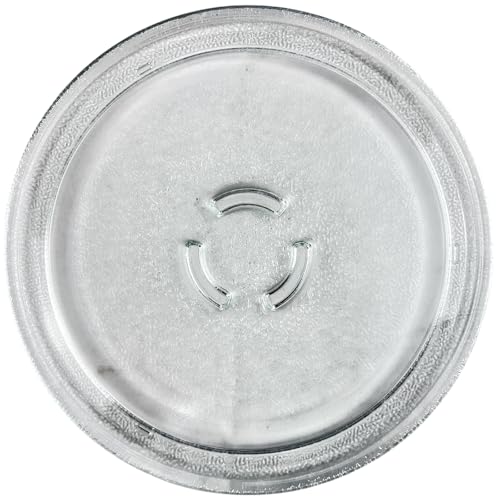 eRicambi® Piatto Vetro Rotante Girevole Compatibile con Microonde Hotpoint Ariston – Codice C00862548 – Diametro 25 cm – Adatto ai Modelli AMW40951IX, IM80M, W6MN840 e Molti Altri
