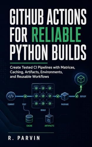 GitHub Actions for Reliable Python Builds: Create Tested CI Pipelines with Matrices, Caching, Artifacts, Environments, and Reusable Workflows