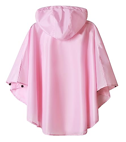 SaphiRose Lightweight Kids Rain Poncho Jacket Waterproof Outwear Rain Coat2