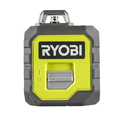 RYOBI Niveau Laser Croix Rouge 360° RB360RLL Portée 20 m Pochette Incluse
