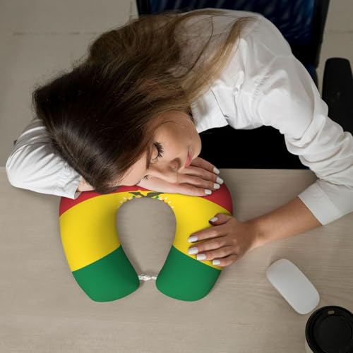 Almohada U Espuma Viscoelástica Negro Talla Única miniatura 7
