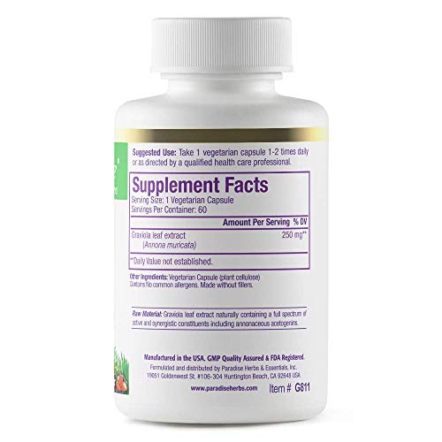 Paradise Herbs Graviola Leaf Extract