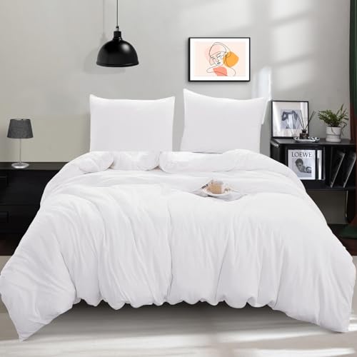 ohano Bettwäsche 135x200 2 Teilig Bettbezug Bettwäsche-Sets,Mikrofaser Bettbezug 135x200 cm + 1 Kissenbezug 80x80 cm mit Reißverschlus,kuschelig...