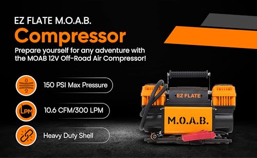 EZ FLATE M.O.A.B. Dual Air Compressor