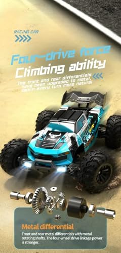 Image of Beast Max RC Car, Brushless 4x4, Remote Control Monster Truck, 1:16 Scale, 4WD Off-Road Vehicle with SG116PRO Controller