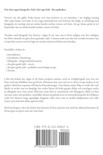 Hästnäring och Kokbok för Hästar