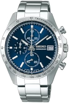 Seiko Selection Quartz Chronograph (Vertical 3rd Eye) Men's Wristwatch