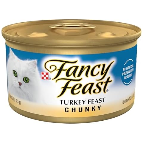 Purina Fancy Feast Pate Wet Cat Food, Chunky Turkey Feast Cover