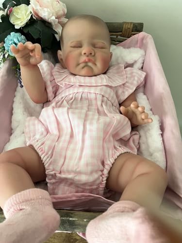 Muñeca Reborn Bebé Realista de Silicona 48 cm miniatura 6